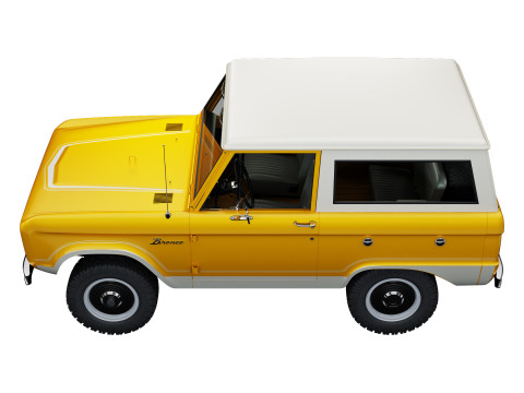 Bronco 1966 Modèle 3D