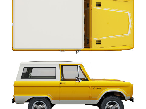 Bronco 1966 Modèle 3D