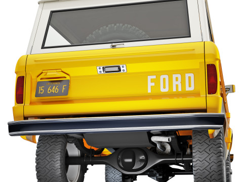 Bronco 1966 Modèle 3D