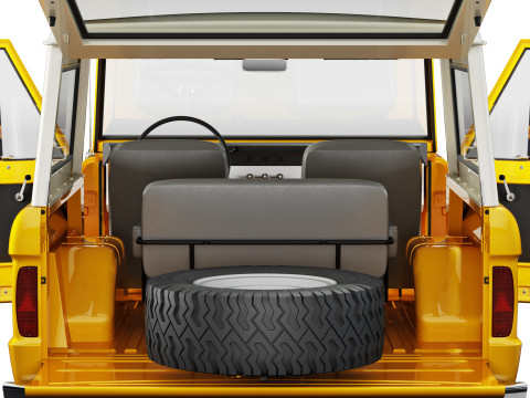 Bronco 1966 Modèle 3D