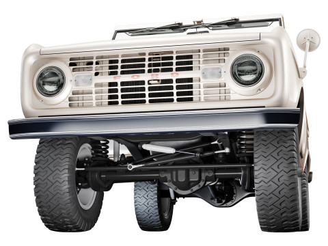Bronco 1969 roadster U13 Modelo 3D