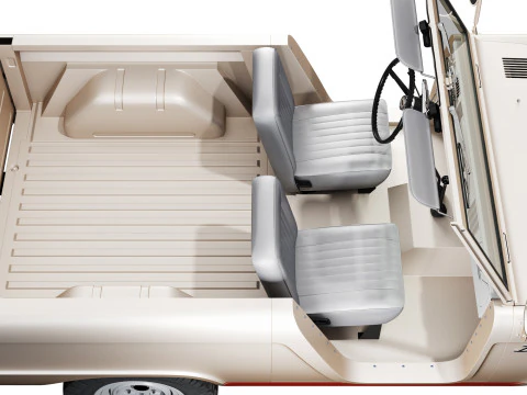 Bronco 1969 roadster U13 3D Model