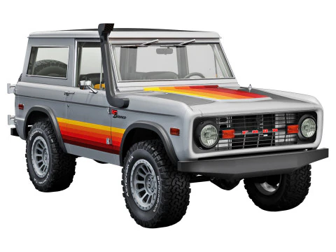 Bronco 1975 adat Model 3D