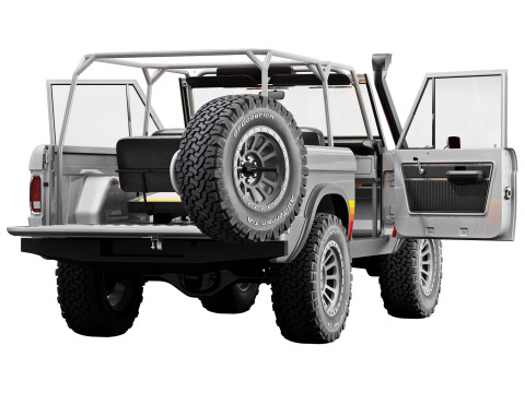 Bronco 1975 custom 3Dモデル