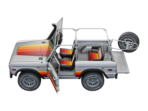 Bronco 1975 custom 3Dモデル