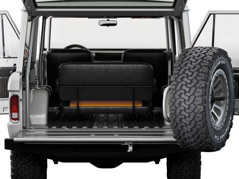 Bronco 1975 custom 3Dモデル