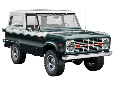 Bronco 1977 3Dモデル