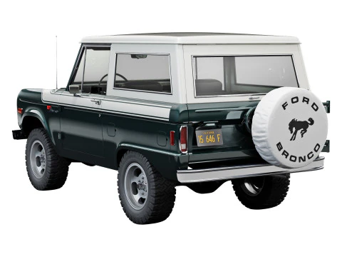 Bronco 1977 Modelo 3D