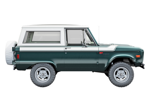 Bronco 1977 3Dモデル