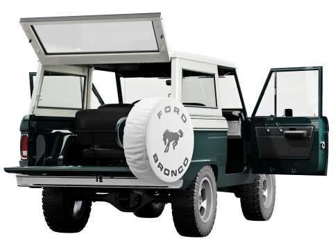 Bronco 1977 3Dモデル