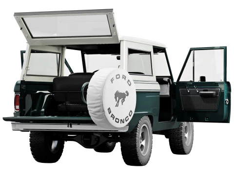 Bronco 1977 Modelo 3D
