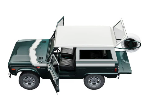 Bronco 1977 Modelo 3D