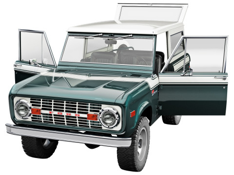 Bronco 1977 3Dモデル