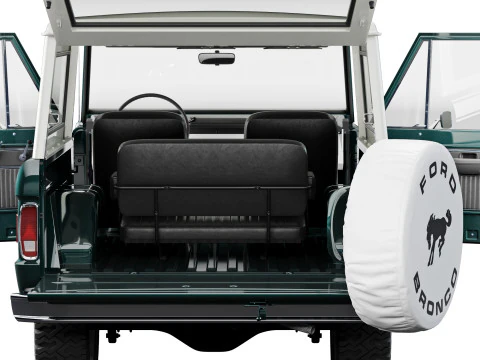 Bronco 1977 Modelo 3D