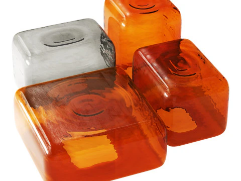 Acerbis Design Lokum Beistelltisch 3D Modell