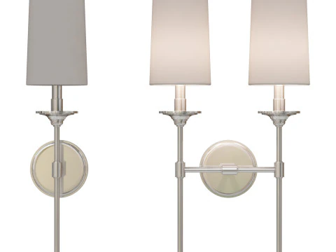 Alder Ore Jones Sconce 3D Model