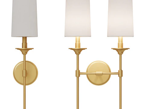 Alder Ore Jones Sconce 3D Model