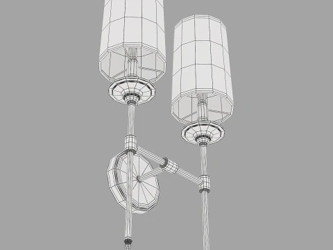 Alder Ore Jones Sconce 3D Model