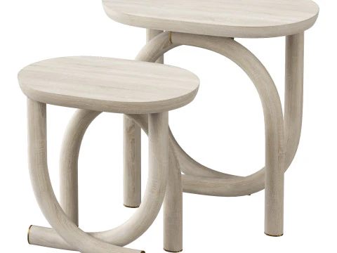 Журнальний столик Ame Editions Manufacturies-Pearl 1 3D Модель