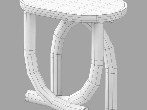 Ame ediciones fabricantes-juego de mesa de centro perla 1 Modelo 3D