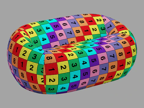 BB italia up 2000 sofa 3D Model