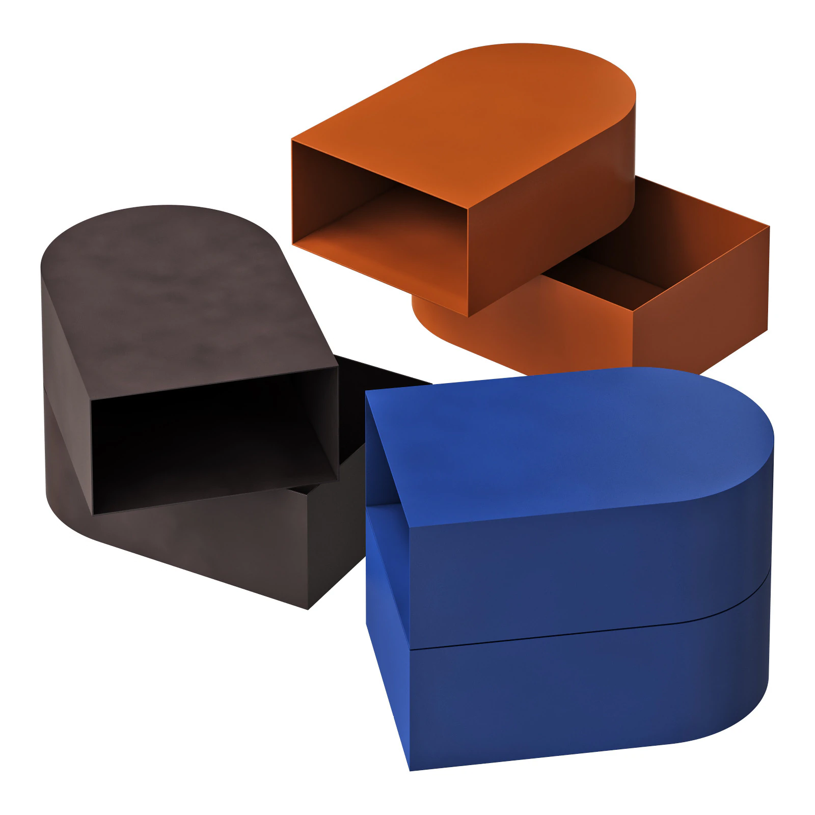 ボルザン・アサイド・コーヒーテーブル 3Dモデル .c4d .max .obj .3ds .fbx .stl .blend 