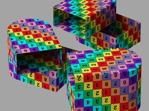 ボルザン・アサイド・コーヒーテーブル 3Dモデル