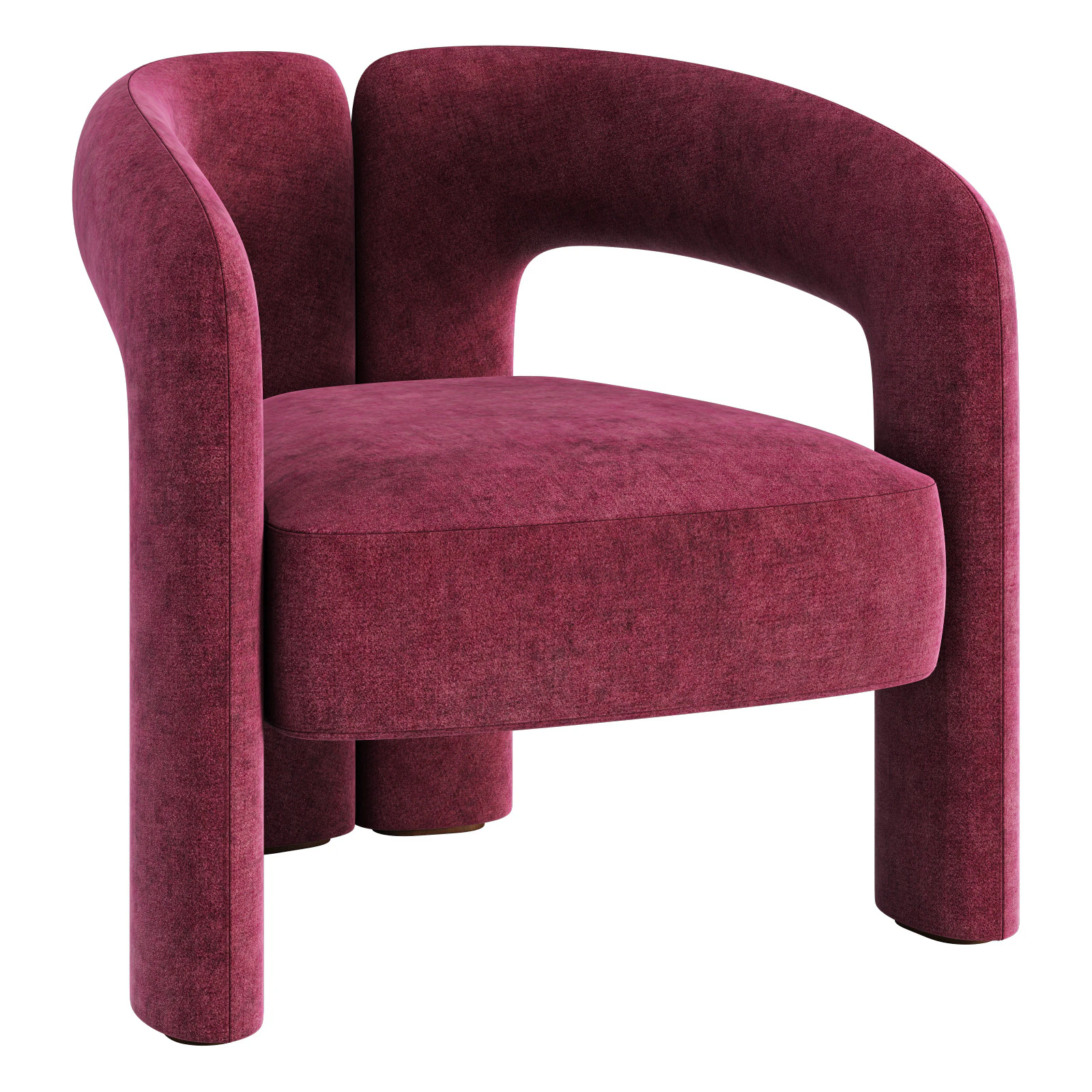 Cassina デュデットアームチェア 3Dモデル .c4d .max .obj .3ds .fbx .stl .blend 