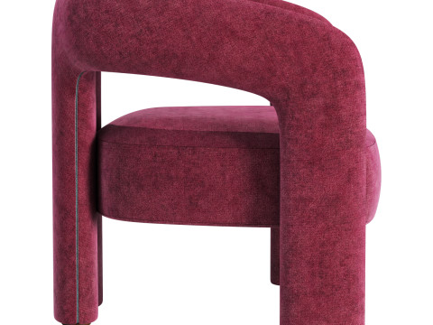 Cassina dudet armchair 3Dモデル