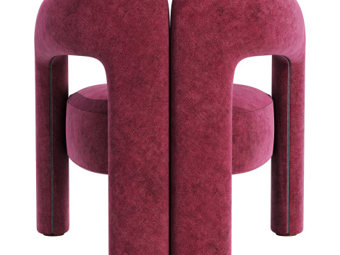 Cassina dudet armchair 3Dモデル