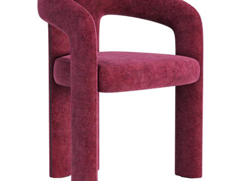 Cassina dudet chair 3D Model