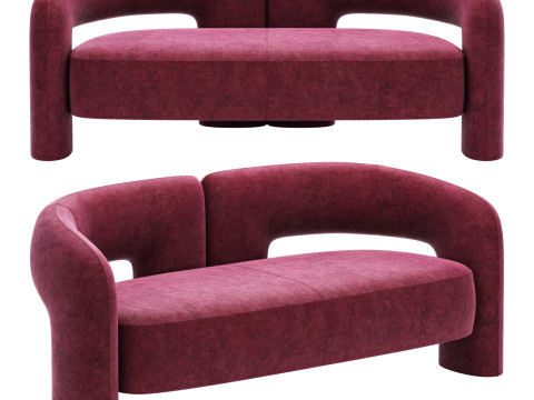 Cassina dudet sofa 3D Model