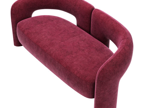 Cassina dudet sofa 3Dモデル