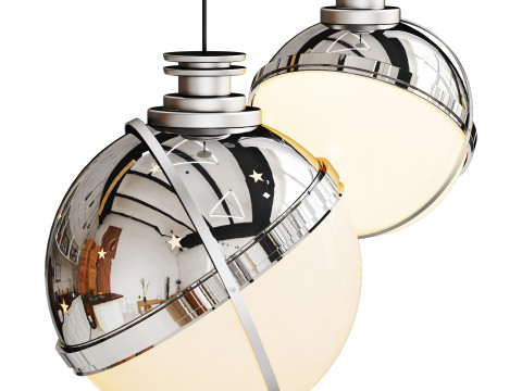 Cassina helena pendant lamp 3D Model