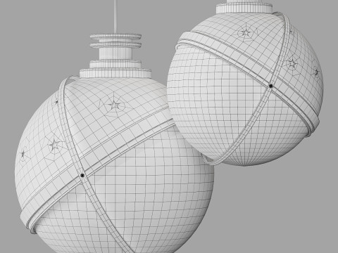 Cassina helena pendant lamp 3D Model