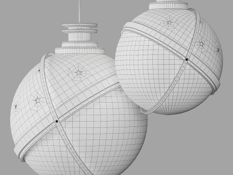 Cassina helena pendant lamp 3D Model