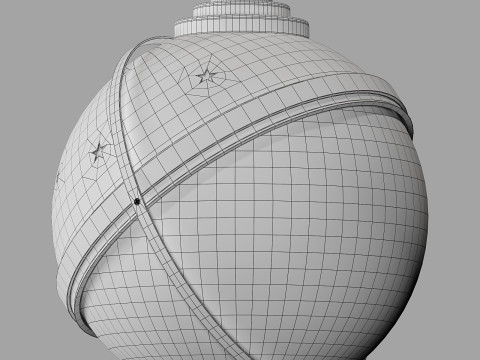 Cassina helena pendant lamp 3D Model