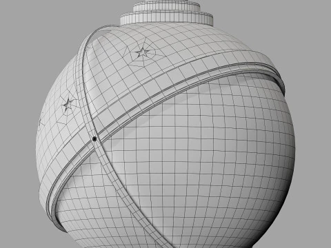 Cassina helena pendant lamp 3D Model
