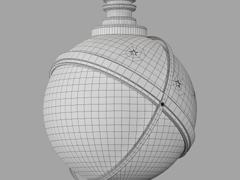 Cassina helena pendant lamp 3D Model