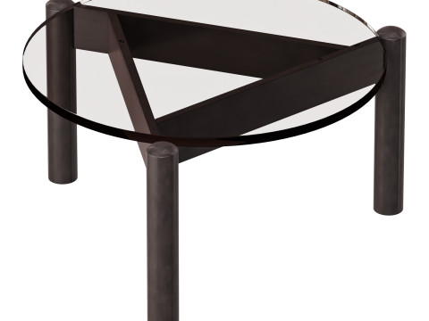 Cassina table-a-plateau-interchangeable coffee tables 3Dモデル