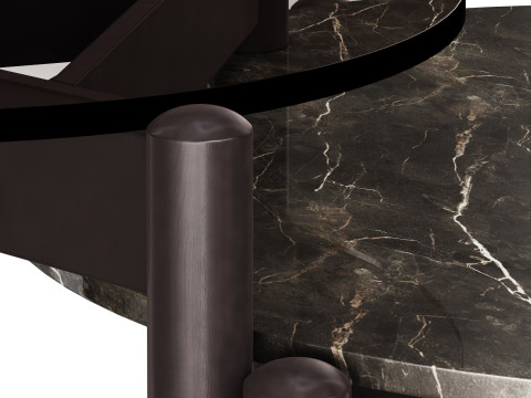 Cassina table-a-plateau-interchangeable coffee tables 3Dモデル