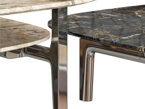 Cassina volage EX-S coffee tables 3D-Modell