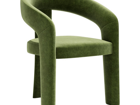 Cult furniture bellamy carver dining chair Modelo 3D