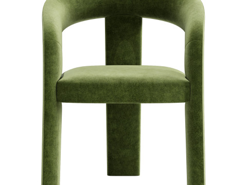 Cult furniture bellamy carver dining chair 3Dモデル