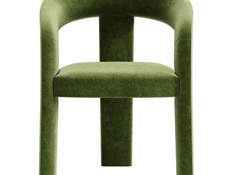 カルトファニチャー ベラミー・カーバー ダイニングチェア 3Dモデル