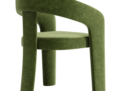Cult furniture bellamy carver dining chair 3Dモデル