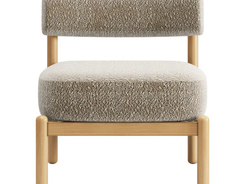 Cult furniture burley lounge chair 3D Model