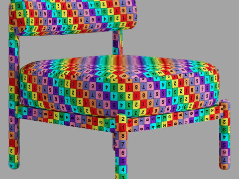 Cult furniture burley lounge chair 3D Model