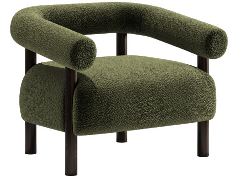 Cult furniture cielo armchair 3D Model