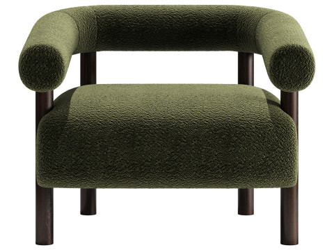 Cult furniture cielo armchair 3D Model